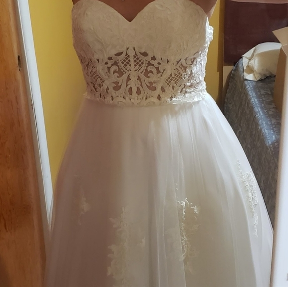 Jadore evening wedding dress size 10 - Picture 5 of 7